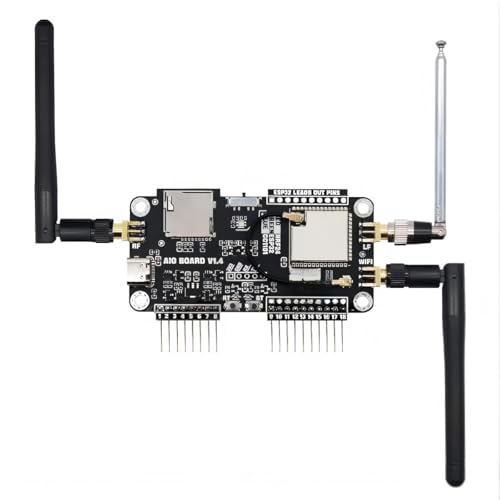 DUZEPA NRF24+ Für ESP32 2.4G-Modul-Erweiterungskarte, WiFi 3-in-1-Vorlage Für Flipper Zero CC1101-Modul Unterstützt NEF Sniffer/Mousejacker