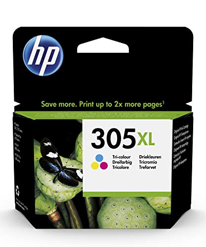 HP 305XL Farbe Original Druckerpatrone mit hoher Reichweite DeskJet, DeskJet Plus, Envy, Envy Pro