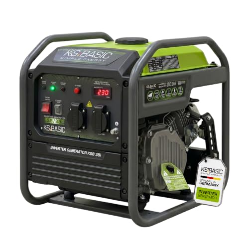 K&S BASIC 38i Invertergenerator 3,8 kW, Tragbarer Benzin stromerzeuger