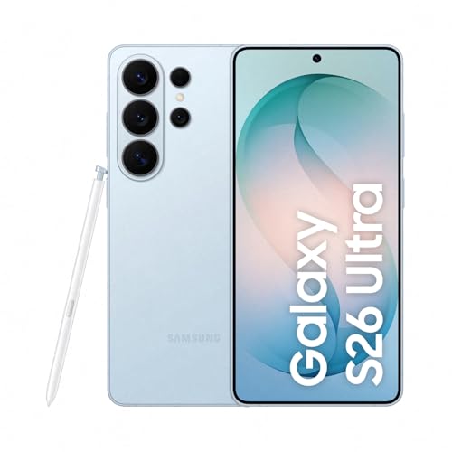 Samsung Galaxy S26 Ultra AI Smartphone mit Galaxy AI, Handy ohne Vertrag, Android, Privacy Display, 12 GB RAM, 512 GB Speicher, 200 MP, Sky Blue, 3 Jahre Herstellergarantie [Exklusiv auf Amazon]