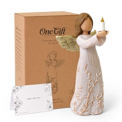 Cuayaes Hoffnung Schutzengel Geschenk, Engel Figur Mutmacher Geschenk