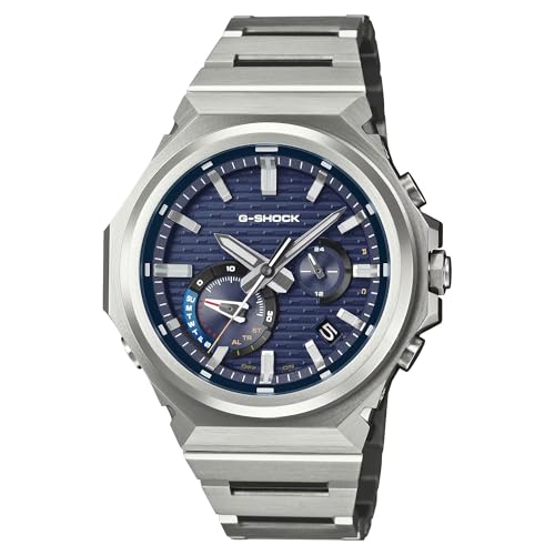 Casio Herren Chronograph Quarz Armbanduhr G-Shock G-Steel