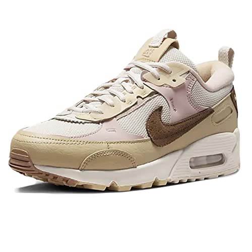 Nike Schuhe Wmns Air Max 90 Futura Code DZ4704-100, Beige Braun Rosa, 39 EU