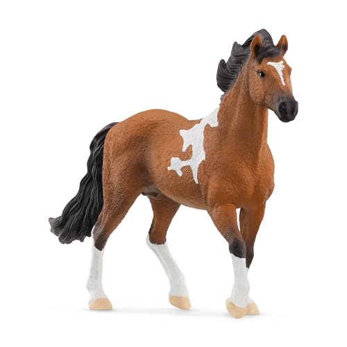 SCHLEICH Horse Club | Mangalarga Marchador Hengst 13978 | detailgetreues Pferd | Geschenk für Mädchen & Jungen | Deko & Sammelfigur Pferde Spielzeug für Kinder ab 5 Jahren | 4 x 18 x 11 cm