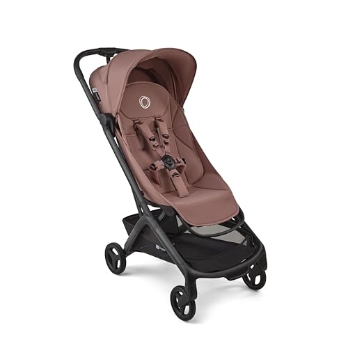 Bugaboo Butterfly 2 Reisebuggy, leicht und kompakt, Handgepäckgröße, faltbarer Reise-Kinderwagen mit Liegefunktion, einhändig faltbar, großer Untergestellkorb, ab 6 Monaten bis 4 Jahre, Dusty Pink
