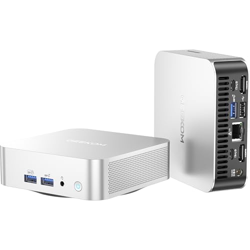GEEKOM A7 Mini PC mit AMD Ryzen 7 7840HS Prozessor, 32GB RAM, 1TB Speicher, Windows 11 Pro Betriebssystem