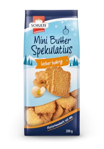 Schulte Mini Butter Spekulatius mit guter Butter gebacken 200g