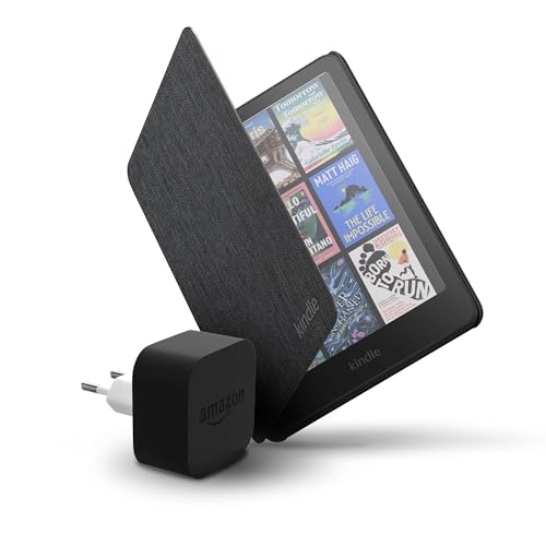 Amazon Kindle Colorsoft 16 GB + Schwarzer Stoffhülle + 9W-Netzteil
