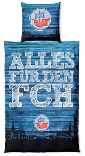 F.C. Hansa Rostock Bettwäsche Alles für den FCH 135x200 + 80x80cm
