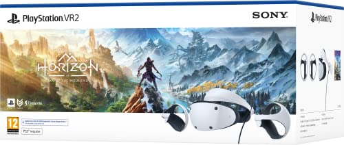 Sony, Pack PlayStation®VR2 Horizon Call of the Mountain™, Casque VR + Manette PS VR2 Sense, Casque de Réalité Virtuelle pour PS5, kompatibel mit Konsole PlayStation 5, Couleur: Noir et Blanc