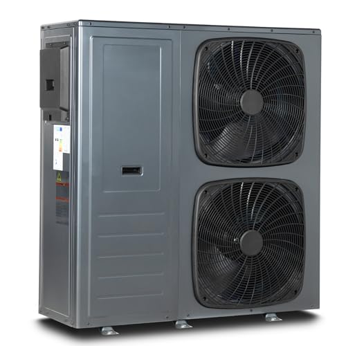 Smad R290 16KW Inverter Luft Wärmepumpe, COP 4.92, Kühlung 5-25℃, Warmwasser 30-60 ℃, Heizung 24-75℃, monoblock, Wifi, 220-240V 50Hz, Frostschutz, elektrische Zusatzheizung, Silent-Modus