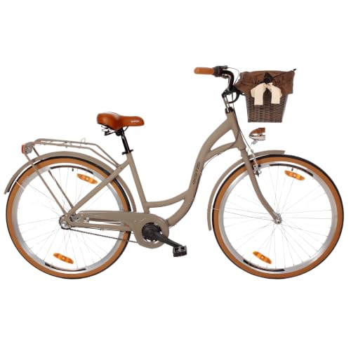 Goetze Style 28 Zoll Laufrad Damen CityBike Komfort Fahrrad mit 3-Gang