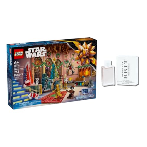 LEGO® Star Wars™ Adventskalender 2025 Kinder – Weihnachten Spielzeug 24 Überraschungen, Kinder Advent Kalender, Kind Spielset - Geschenk für Jungen ab 6 Jahren- 75418 (Wert 100€)