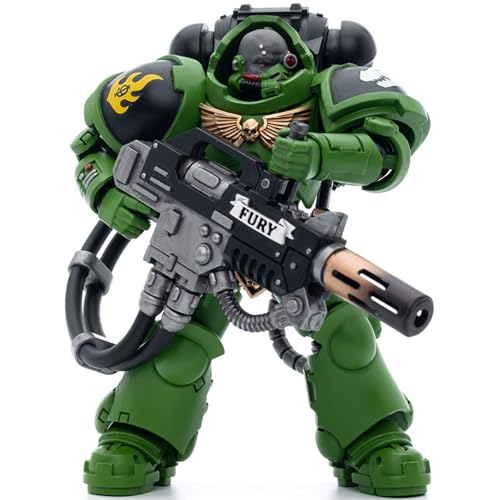JOYTOY Warhammer 40K Salamanders Eradicators Sergeant Bragar 1/18 Action Figur，Sammeln Und Zeigen Modell