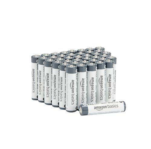 Amazon Basics AAA-Alkali-Batterien, 1,5 V, 5 Jahre lagerfähig, 40 Stück