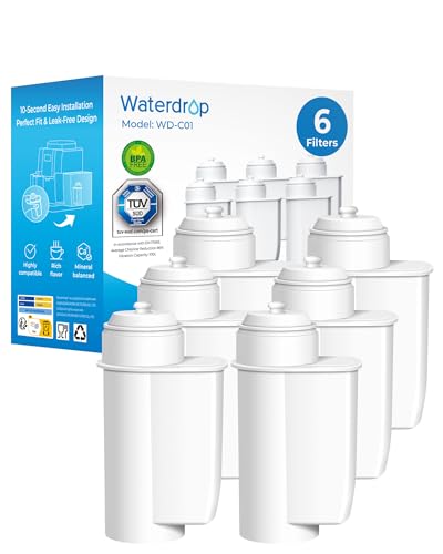 Waterdrop Wasserfilter Ersatz für Siemens® EQ Series, EQ6 Plus, 6 Stück