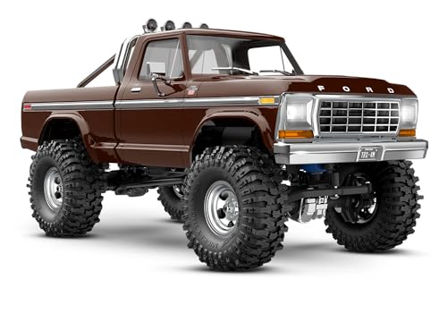TRAXXAS TRX-4M Ford F150 braun 4x4 Lifted 1/18 Crawler RTR Brushed, mit Akku und USB Ladegerät