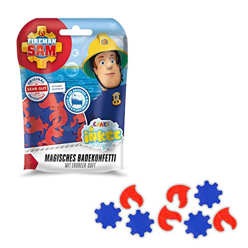 CRAZE INKEE Magisches Duft Badekonfetti Feuerwehrmann Sam Badespaß für Kinder 12499