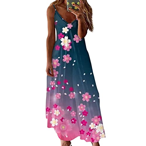 Generic Damen Sommerkleid Dunkelgrünes Kleid Frauen Langes Kleid Sommer Kleid Damen Halloween Kleid Schwarz Kleider Groã e Grã¶ã Damen Hochzeitskleider Für Brautmutter Damen Kleider Figurbetont Lang