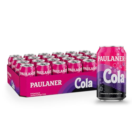 Paulaner Cola • Erfrischungsgetränk • 0,33l Dose, EINWEG (24x0,33l)