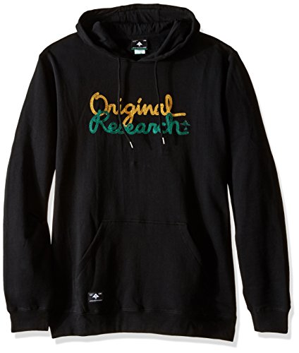 LRG Original Research Herren Hoody Sweatshirt, Kapuzen-Pullover, schwarz