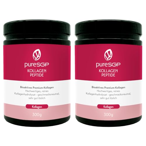 pureSGP® Kollagen [2x300g]: Reinstes Kollagen in Apothekenqualität