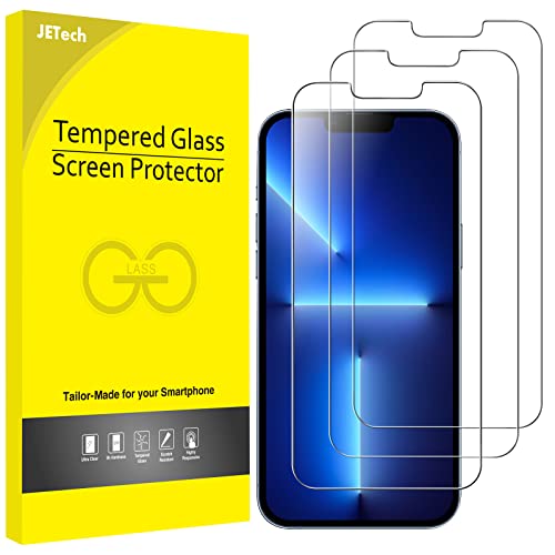 JETech Schutzfolie für iPhone 13/13 Pro/17e, 3 Stück