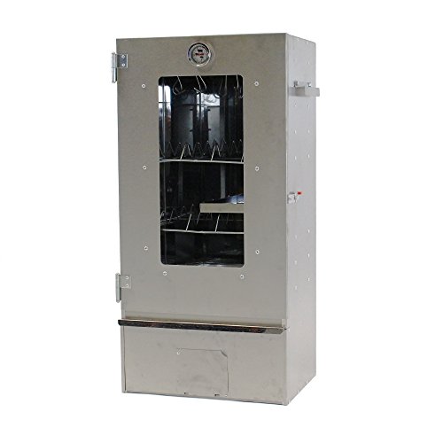 2L Home&Garden Raucherofen XL komplett mit Heizspirale, Elektrisch, aus Legierter Stahl