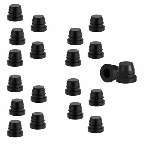 20 Stück Bremsentlüfter Schraubkappe Gummi Bremsenentlüfter Schraubenkappen Fett Fitting Staubschutzkappen für Automotive Motorrad Ersatzteile