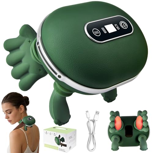 Massagegerät, 4D Nackenmassagegerät mit Wärme, Shiatsu Massagegerät Nacken