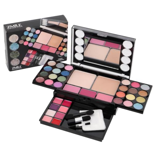 ZMILE COSMETICS Schminkset Diamonds Schminkkoffer mit Kosmetik Spiegel