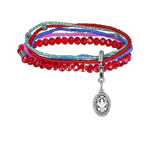 Konplott Armband Petit Glamour d´Afrique antik Silber multicolor