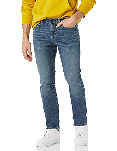 Amazon Essentials Herren Skinny Jeans mit hohem Stretchanteil, Mittlere Waschung, 32W / 32L