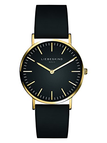 Liebeskind Damen Analog Quarz Armbanduhr mit Lederarmband LT-0095-LQ