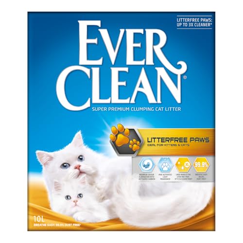 Ever Clean Litterfree Paws - Katzenstreu, 10 Liter, mit Duftstoffen