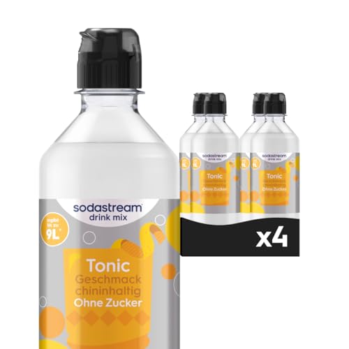 Sodastream drink mix Tonic ohne Zucker, 4er Pack (4 x 440 ml)