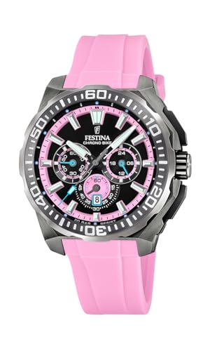 Festina Herrenuhr Analog aus Kautschuk Rosa F20725/2