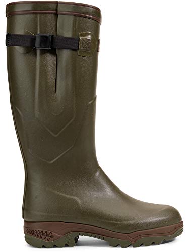 Aigle Herren Parcours 2 Iso Gummistiefel, Grün (Kaki), 42 EU