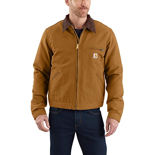 Carhartt Duck Detroit Winterjacke, Braun, L