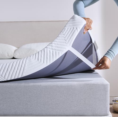 Twirest Matratzentopper 140x200cm, 5cm Höhe, Topper 140x200cm mit einem bequemem Komfortschaumkern, Bezug Atmungsaktiv & Waschbar Matratzen Topper, für Boxspringbett Wohnwagen Schlafsofa