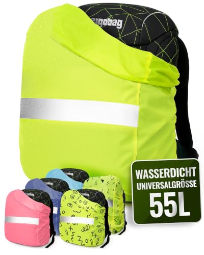 Movoja 55L Regenschutz Rucksack – Wasserdicht & Winddicht I Für Schulranzen
