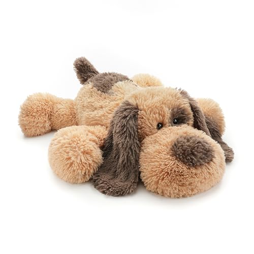 WEIGEDU Plüschhund Kuscheltier – Weiches Stofftier Hund – 50,8 cm Lang – Kuscheliger Plüschhund für Kinder & Erwachsene – Geschenkidee für Geburtstage & Weihnachten