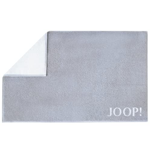 Joop! Badematten Classic Doubleface 1600 Silber-weiß - 76