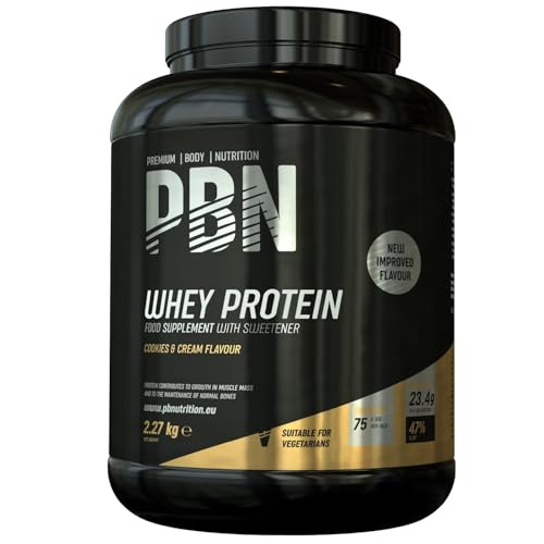 PBN Whey Protein Pulver, Cookies & Cream, 2.27kg