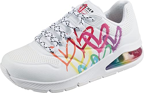 Skechers UNO 2 - Floating Love 155521-WHT, Womens Sneakers, White, 41 EU