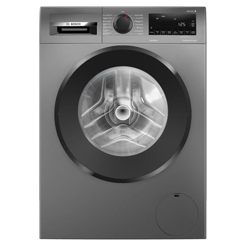 Bosch WGG244ZR10, Serie 6, Frontlader Waschmaschine, 9 kg, 1400 UpM, entfernt 16 Fleckenarten, SpeedPerfect, Maximale Energie- und Wasserersparnis, Nachlegefunktion, besonders hygienisch, AquaStop