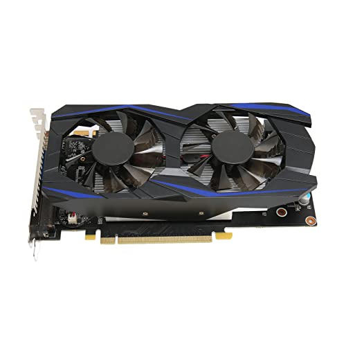VBESTLIFE GTX 550Ti Grafikkarte, 6GB 192BIT GDDR5 3400MHz Frequenz Dual Fan Gaming Grafikkarte für DirectX 11 API und CUDA 3.0, für PC Computer