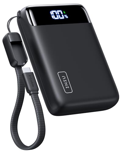 INIU Power Bank, Ultra Klein 20000mAh 22.5W Schnellladefunktion Power Bank, USB-C In&Out Externe Handyakkus, Klein Aber Stark Akkupack für iPhone 17 16 15 Pro, Samsung S25 S24, iPad, Travel & Camping