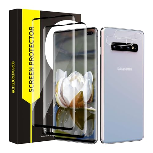 Cable Leader 2+2 Stück Folie für Panzerglas für Samsung Galaxy S10 Plus 5G