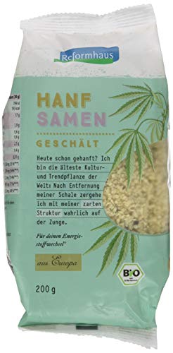 Reformhaus Hanfsamen ganz Bio, 200 g